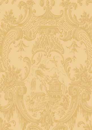 Chippendale China wallpaper 100 / 3014 Yellow