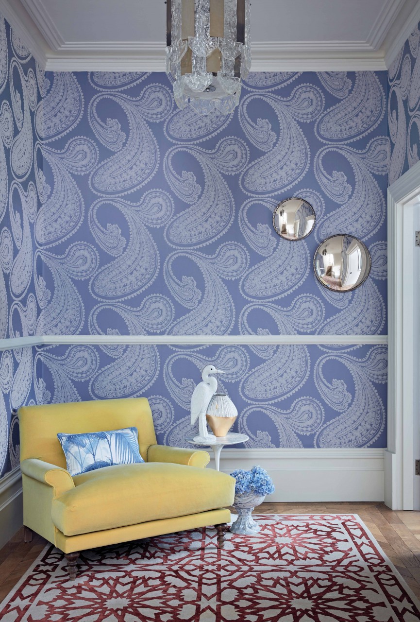 Rajapur flock 112-9032 wallpaper Icons Cole and Son