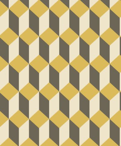 Delano 105-7032 Yellow & Black wallpaper