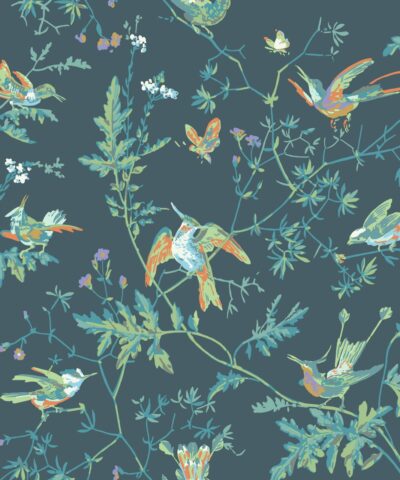 Hummingbirds 112-4014 wallpaper Icons Cole and Son