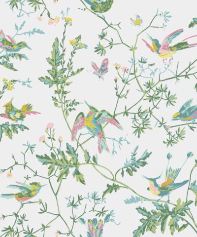 Hummingbirds 112-4015 wallpaper Icons Cole and Son