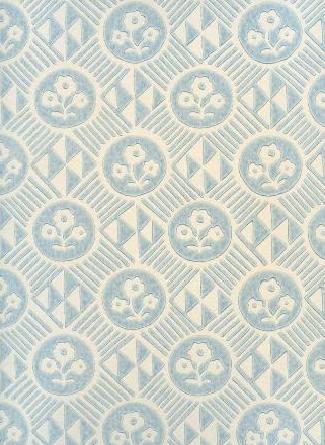 Diamonds & Flowers Sky 310856 wallpaper by Zoffany