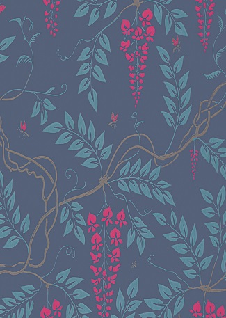 Egerton wallpaper 100 / 9042 Indigo