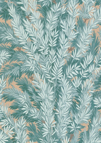 Florence Court wallpaper 100 / 1001 Teal