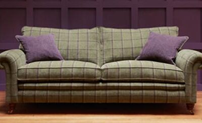 Tavistock 2 seat sofa - price shown excludes fabric, furniture delivery and VAT.