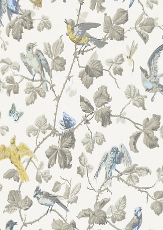 Winter Birds wallpaper 100 / 2008 Yellow and Gray