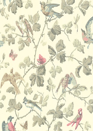 Winter Birds wallpaper 100 / 2009 Linen