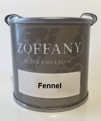 Zoffany Acrylic Eggshell Paint 1 litre can - Fennel