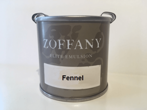 Zoffany Acrylic Eggshell Paint 1 litre can - Fennel