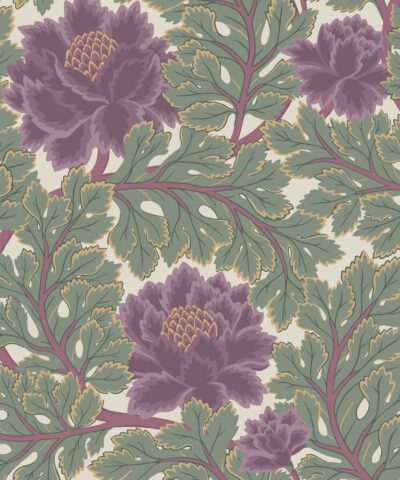 Aurora 116-1001 wallpaper from the Pearwood collection from Cole & Son