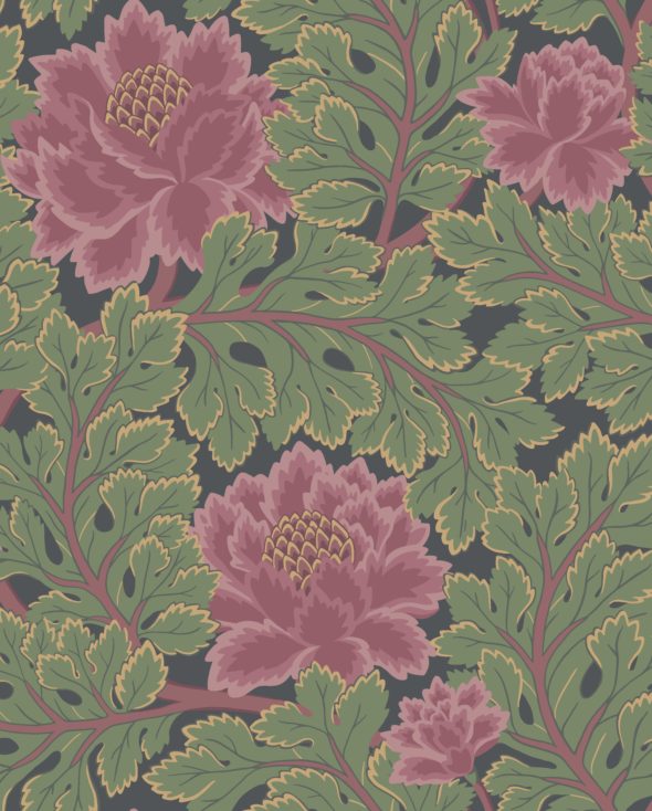 Aurora 116-1002 wallpaper from the Pearwood Collection by Cole & Son.