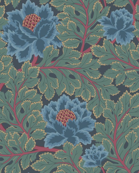 Aurora 116-1003 wallpaper from the Pearwood collection from Cole & Son