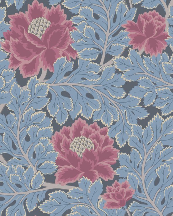 Aurora 116-1004 wallpaper from the Pearwood collection from Cole & Son
