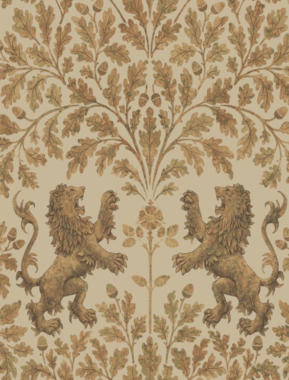 Boscobel Oak 116-10037 wallpaper from the Pearwood collection by Cole & Son