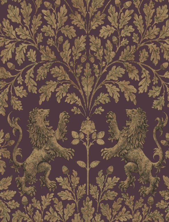Boscobel Oak 116-10038 wallpaper from the Pearwood collection by Cole & Son
