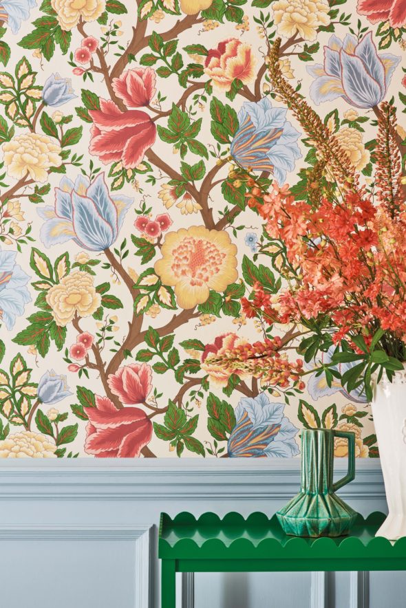 Midsummer Bloom 116-4013 wallpaper from the Pearwood collection by Cole & Son.