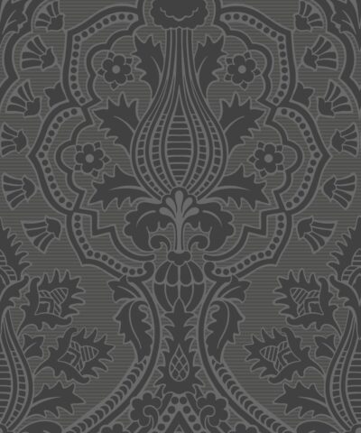Pugin Palace flock 116-9035 wallpaper from the Pearwood collection by Cole & Son